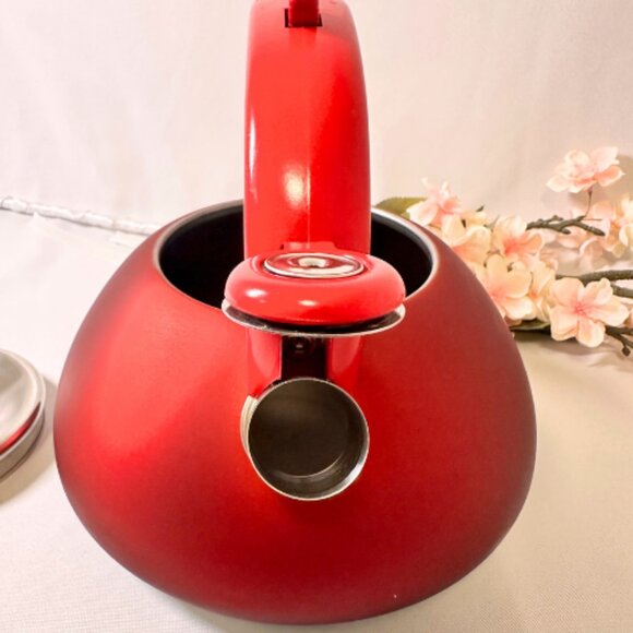 Primula Red Hot Whistling Tea Kettle - Picture 5 of 12